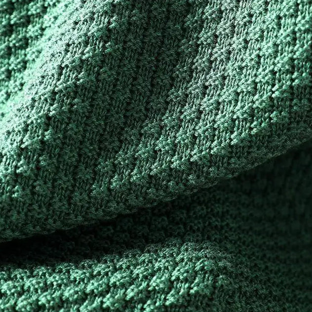 Matilda Women Oversized High Neck Knit Jumper, colour: Green