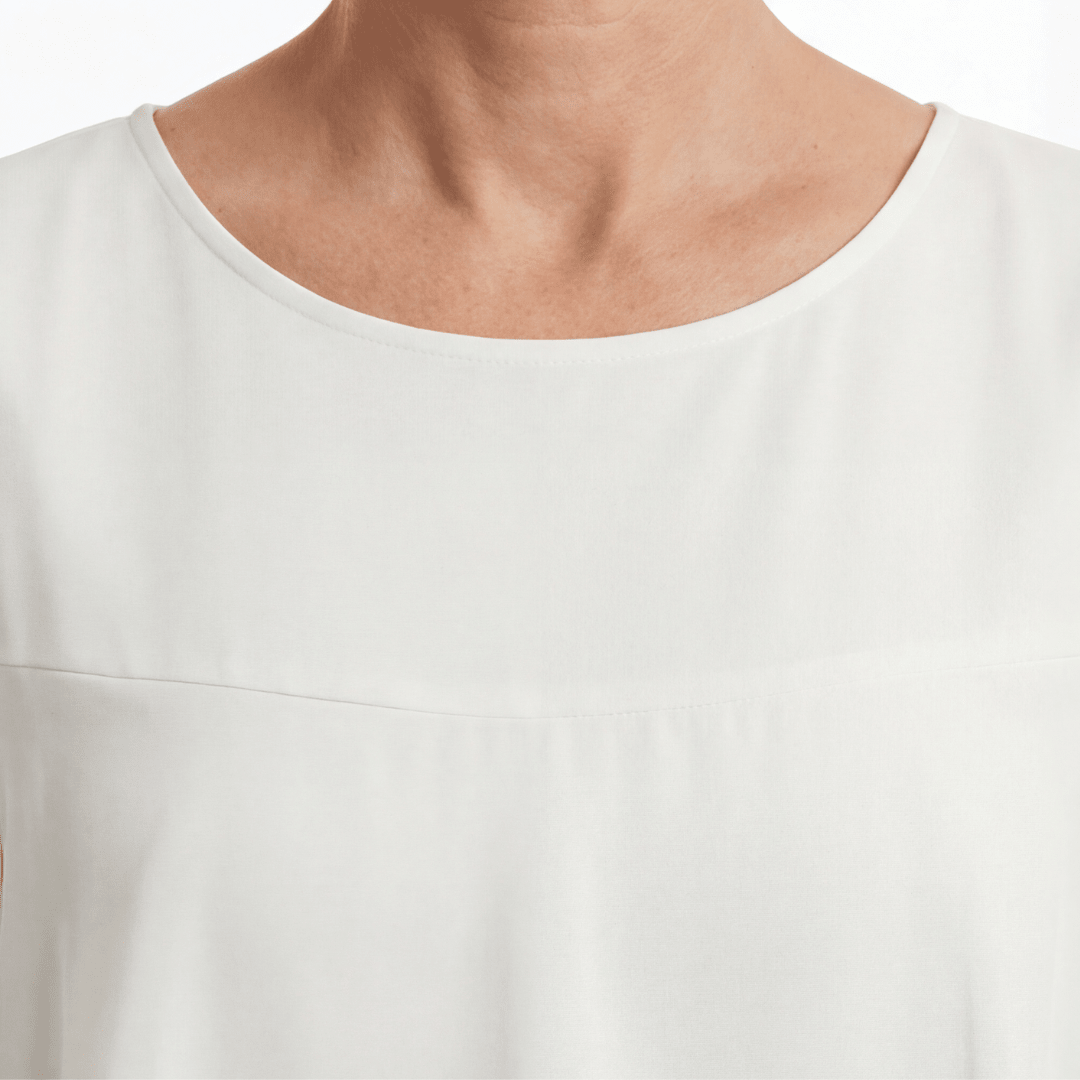 Abigail Women Tiered Ruffle Short Sleeve Dress, colour: White