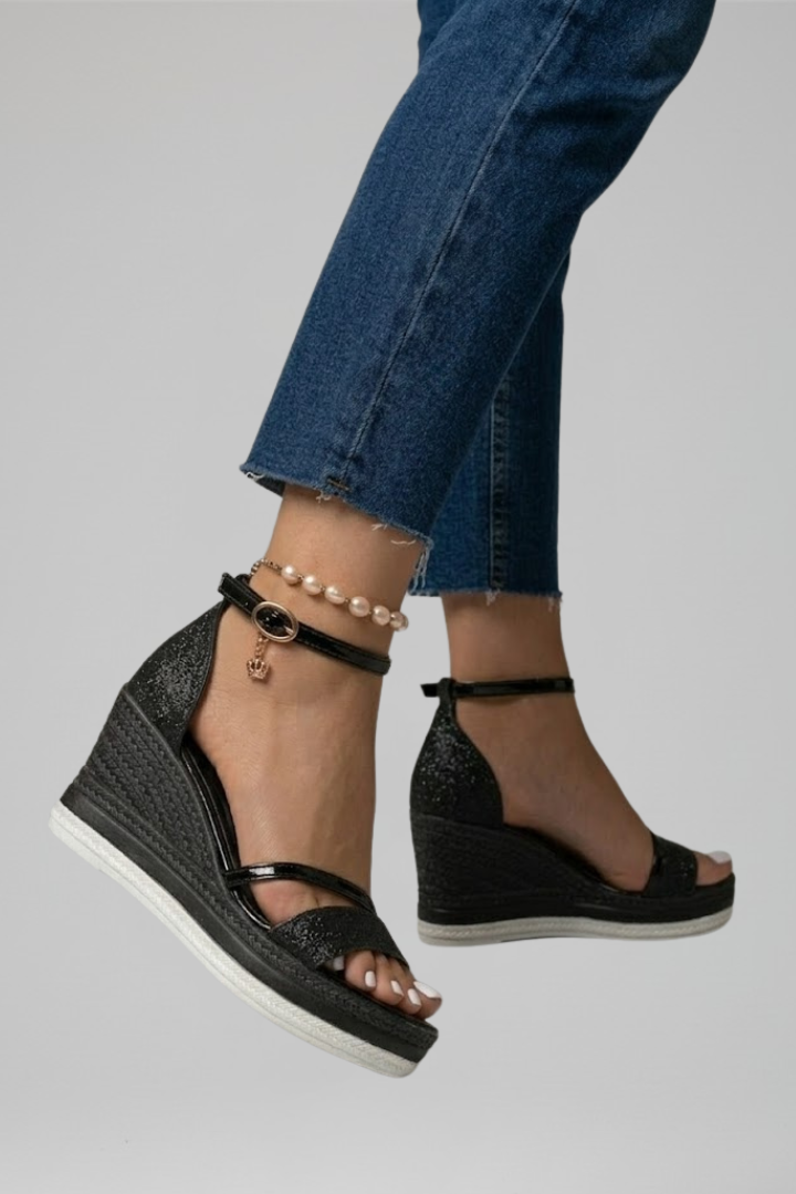 Amelia Women Ankle Strap Platform Wedge Sandals