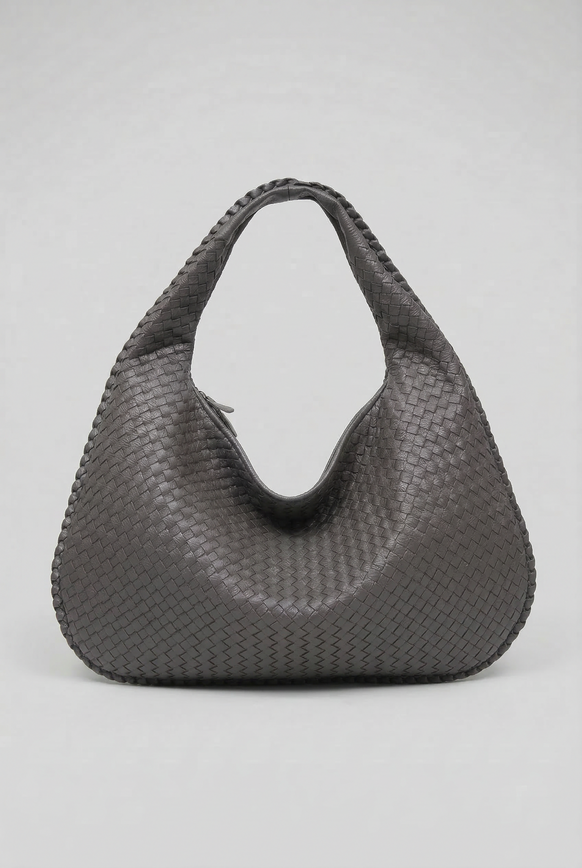 Pippa Women Woven Hobo Shoulder Bag, colour: Grey